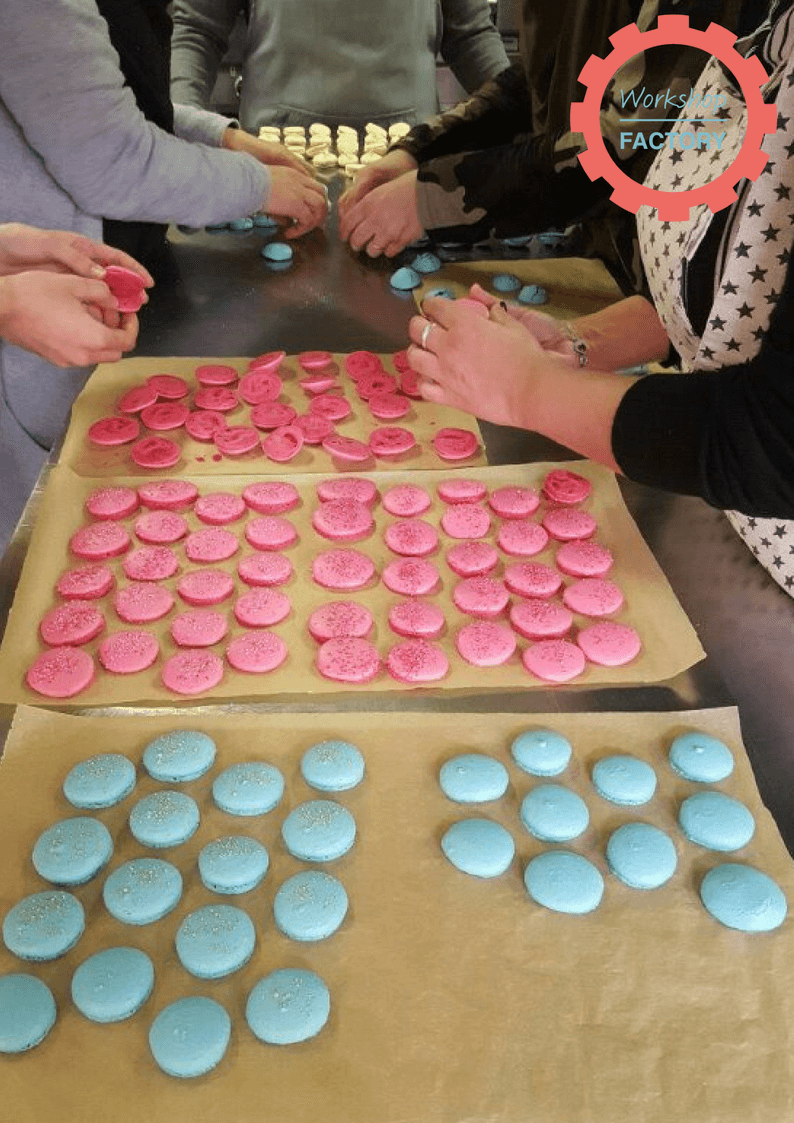 Macarons bakken